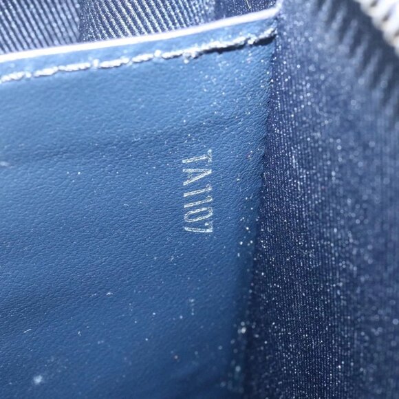 LOUIS VUITTON Monogram Savanna Pochette Voyage ClutchBag Navy M66639 Auth 29183A - Picture 11 of 16